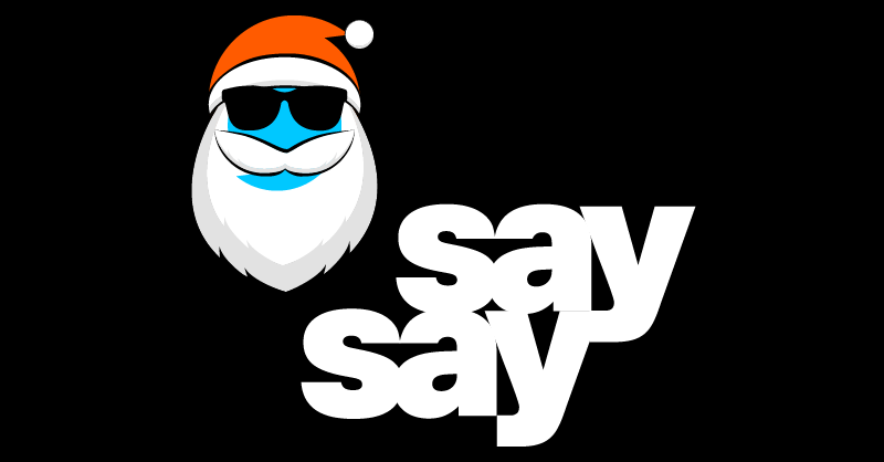 say say soulful hip-hop radio X-Mas Logo 800x418px black