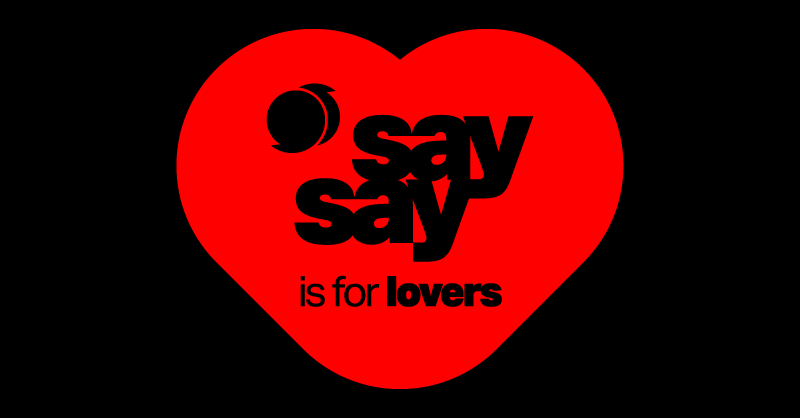 Valentinstagslogo von say say – soulful hip-hop radio