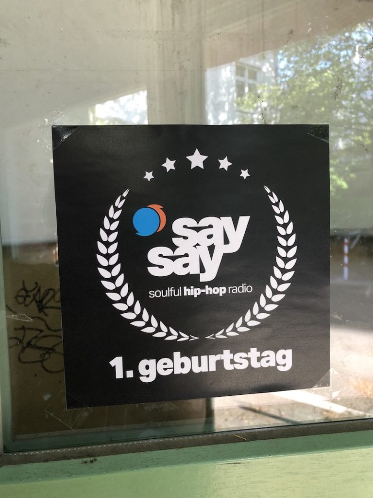 say say soulful hip-hop radio 1. Geburtstagsfeier Foto Nr. 1