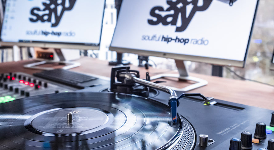 say say soulful hip-hop radio Radio Studio Foto 25 Fotograf Eric Anders