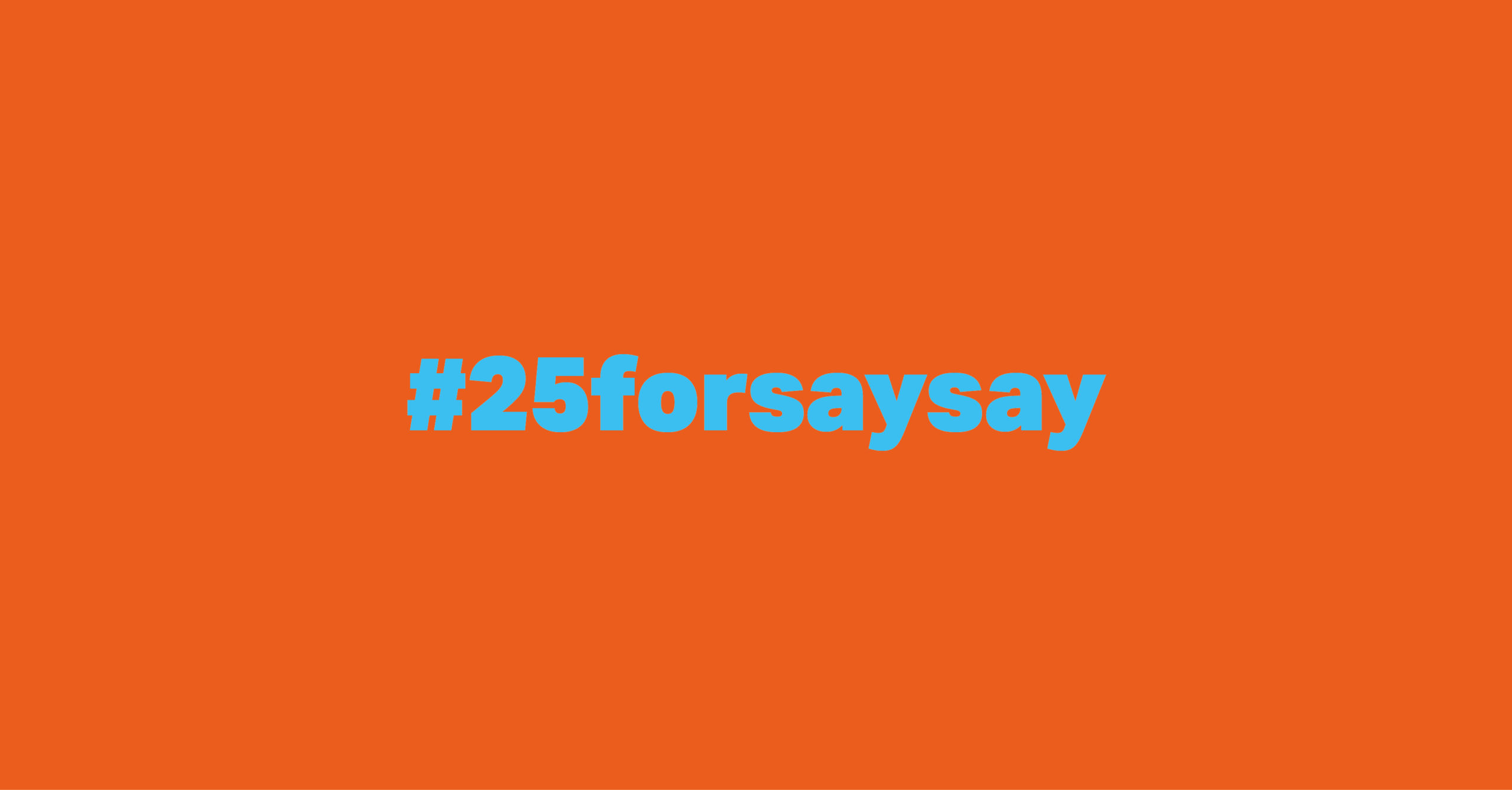 #25forsaysay soulful hip-hop radio Aufruf Blogbeitrag 800x418, 300 dpi