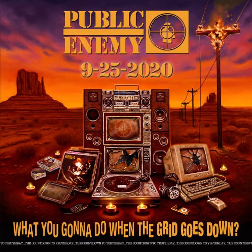 Public Enemy - What You Gonna Do When The Grid Goes Down Cover say say soulful hip-hop radio