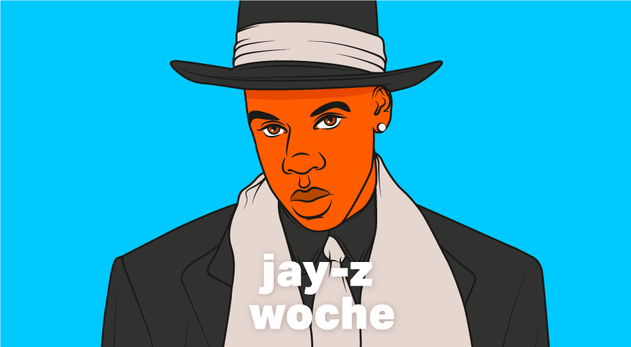 Jay-Z Woche - Reasonable Doubt 25 Jubiläum - Illustration Henrike Ott